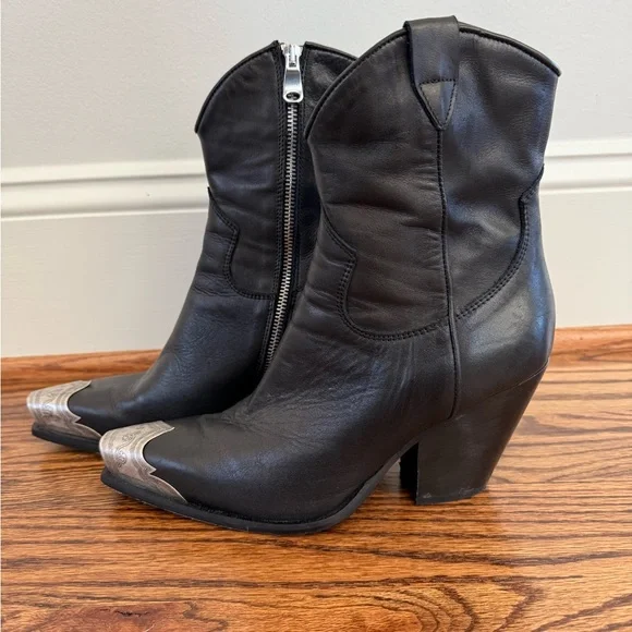 Free People black Brayden boot 40 - Picture 5 of 8